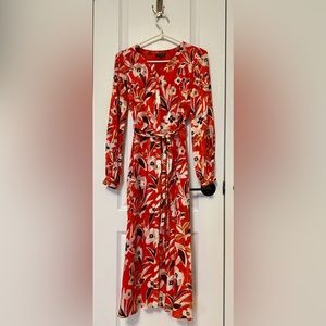 Massimo Dutti midi dress, US 4, length: 46 inches.